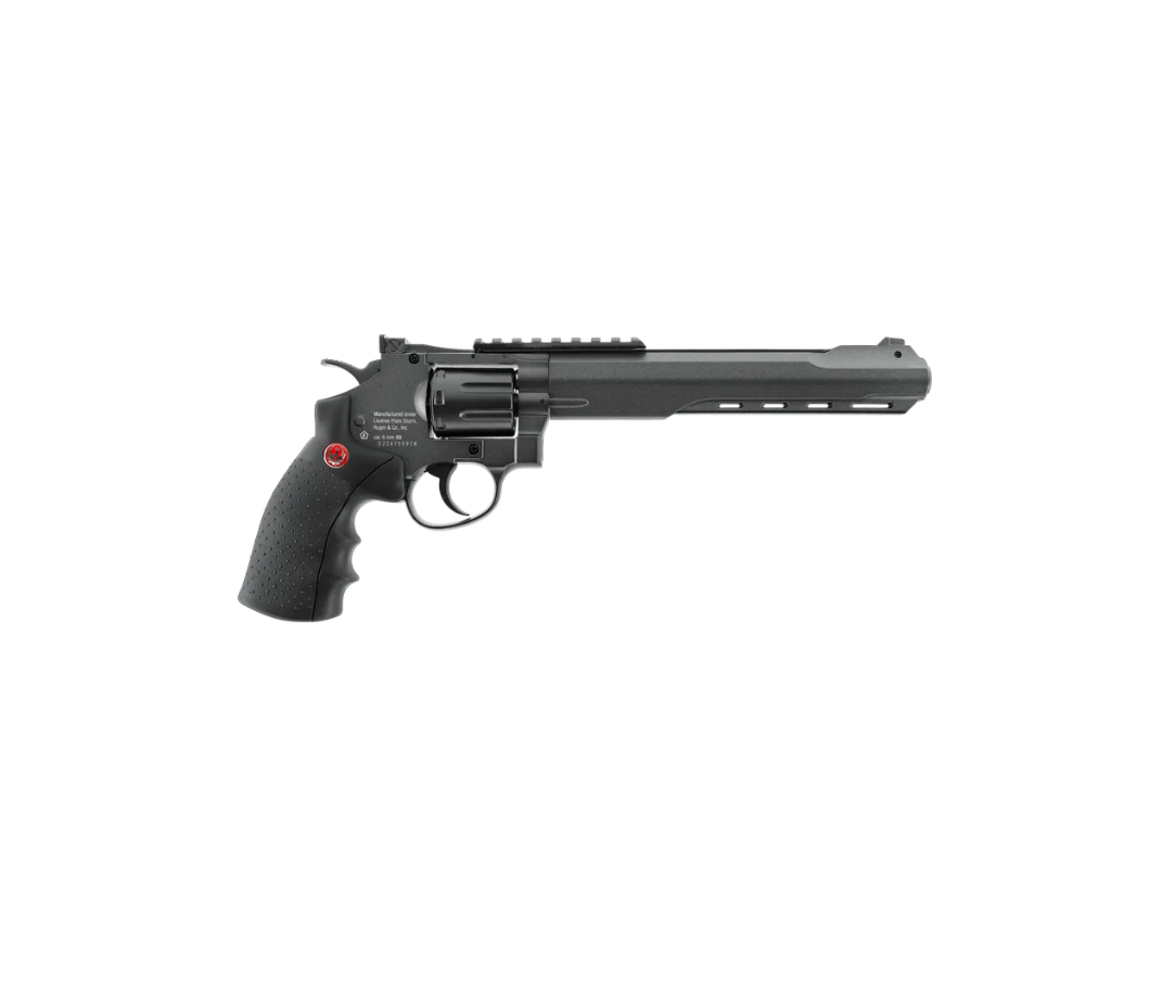 2.5681 - Ruger Super Hawk 8" CHROME 6 mm CO2 < 4.0 J 8R