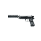 2.5975 - Beretta MOD. 92 A1 Tactical BLK 6 mm AEG < 0.5 J 30R Full-Auto