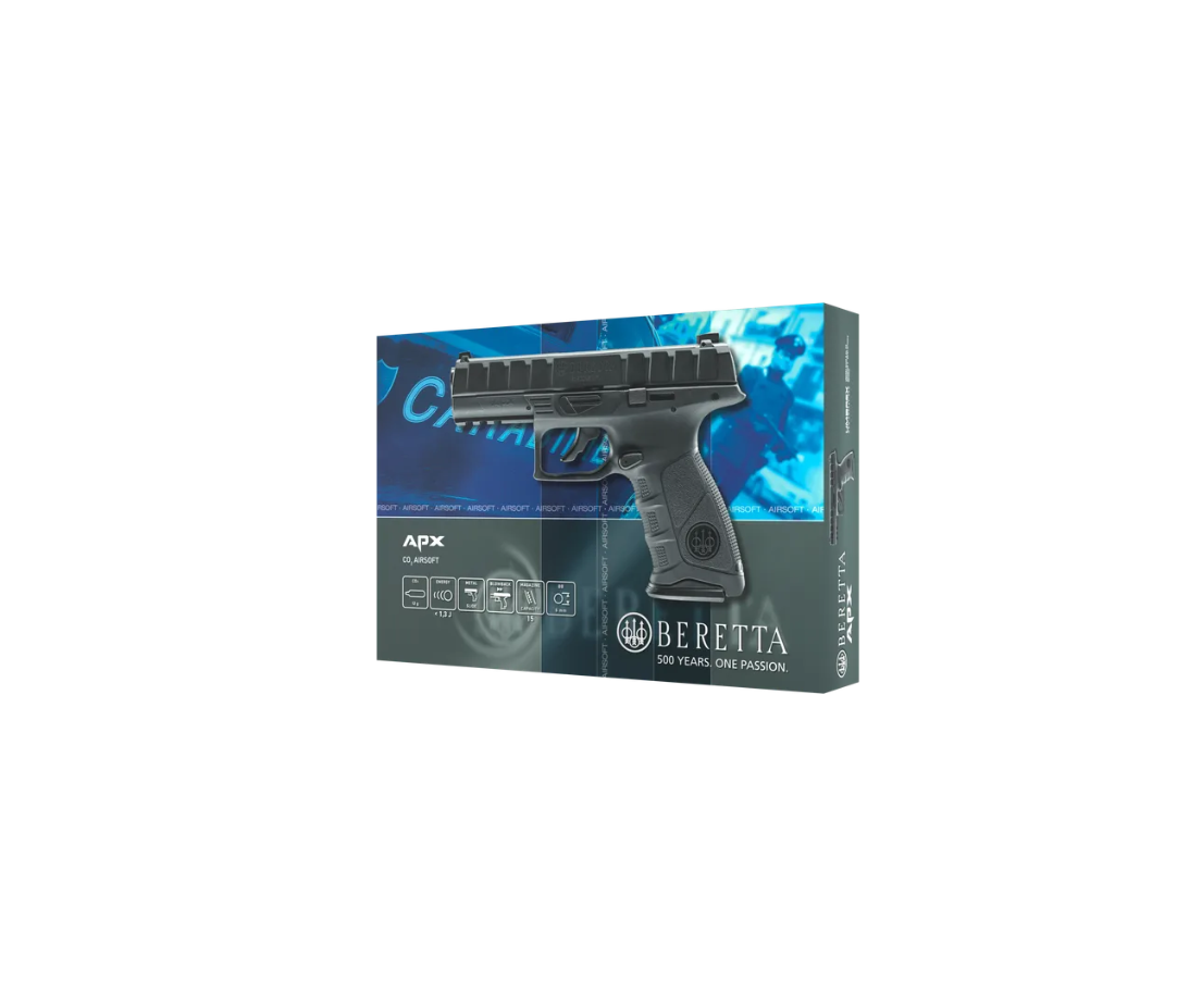 2.6302 - Beretta APX BLK 6 mm CO2 < 1.3 J 15R