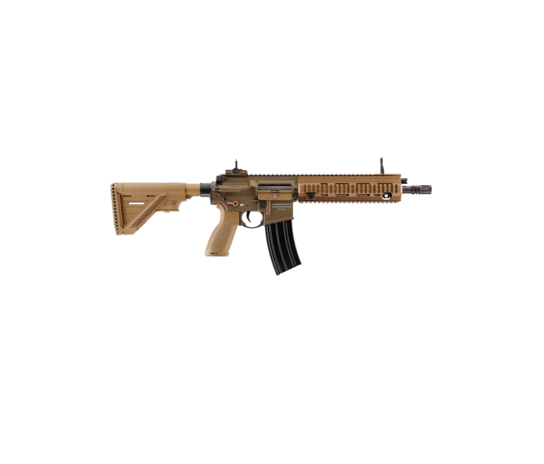 2.6392X - Heckler&Koch HK416 A5 GRN-BRN 6 mm AEG < 1.0 J 120R Full-Auto
