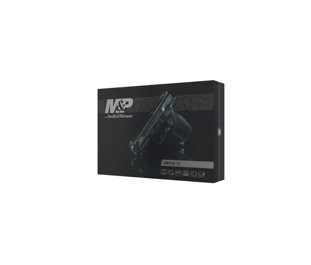 2.6448 - Smith & Wesson M&P40 TS BLK 6 mm CO2 < 1.3 J 15R